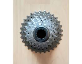 Campagnolo Record sor, kazetta, 11 speed, 12-29t. Titánium/acél 