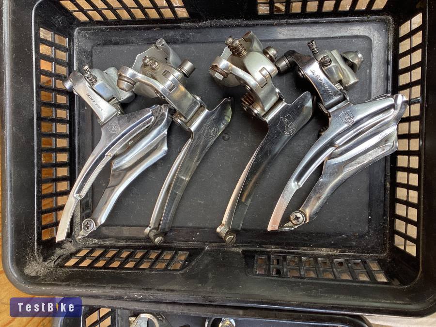 Campagnolo Super Record, Chorus, Veloce, Mirage, Shimano