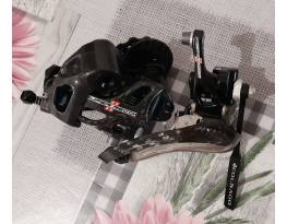 Campagnolo Super Record első+hátsó váltó. Újszerű! 