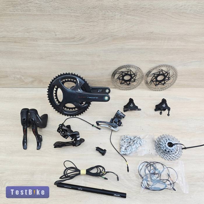 Campagnolo Super Record EPS Disc 2×12 - komplett szett