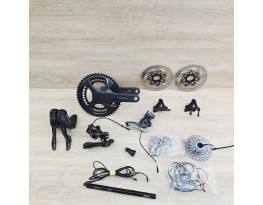 Campagnolo Super Record EPS Disc 2×12 - komplett szett
