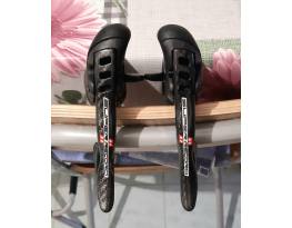 Campagnolo Super Record karbon fékváltó kar szett.