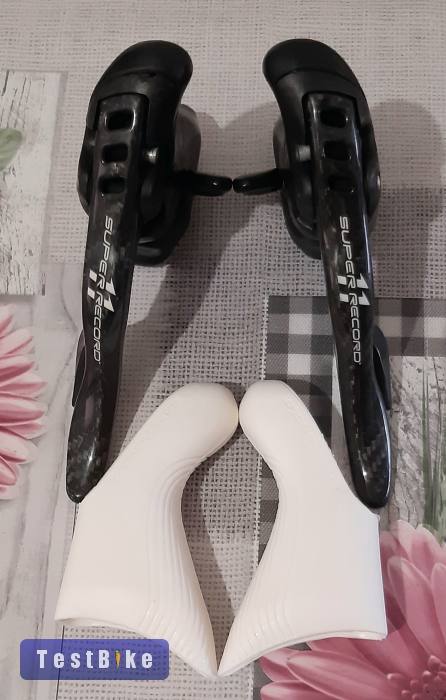 Campagnolo Super Record karbon fékváltó kar szett. Újszerű! 