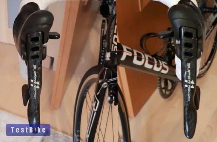 Campagnolo Super Record karbon fékváltó kar szett. Újszerű!