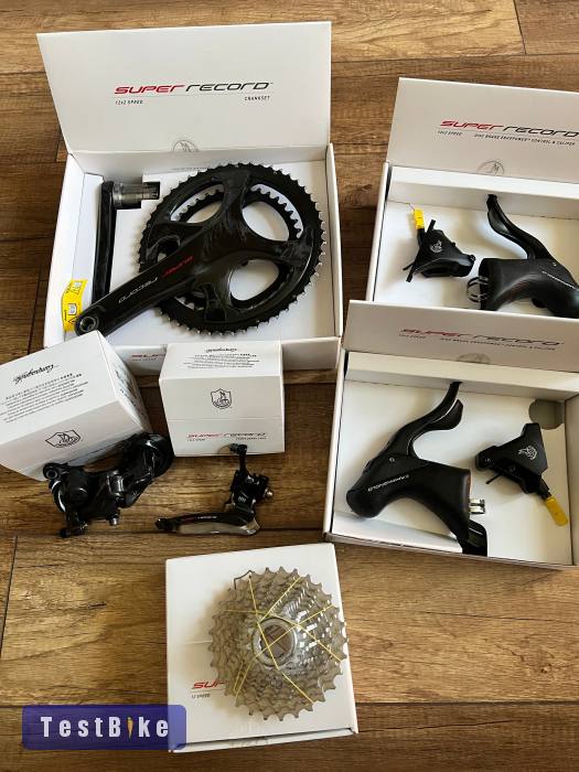 Campagnolo Super Record mechanikus 12 disc majdnem szett
