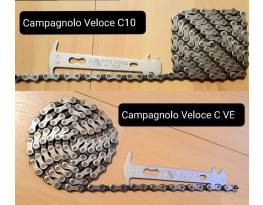 Campagnolo Veloce országúti lánc. Újszerű! Ár/db! 10 speed, 