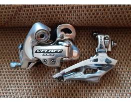 Campagnolo Veloce országúti váltószett, 2x10.