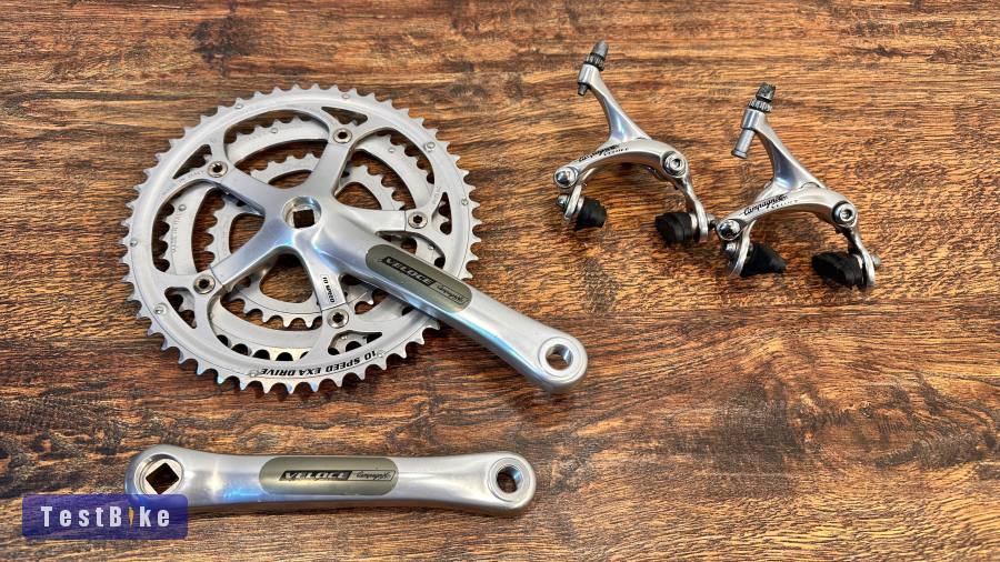 Campagnolo Veloce tripla hajtókar pár és fék szett 