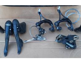 Campagnolo xenon 2x9 országúti versenykerékpár váltó szett