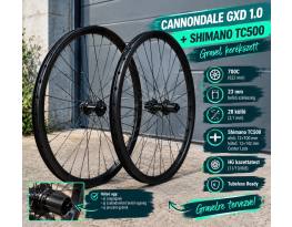Cannondale GXD 1.0 Shimano TC500 gravel kerékszett eladó komplett kerék