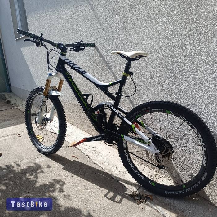 Cannondale Jekyll Carbon 1, Karbon kerekek, dyad felújítva