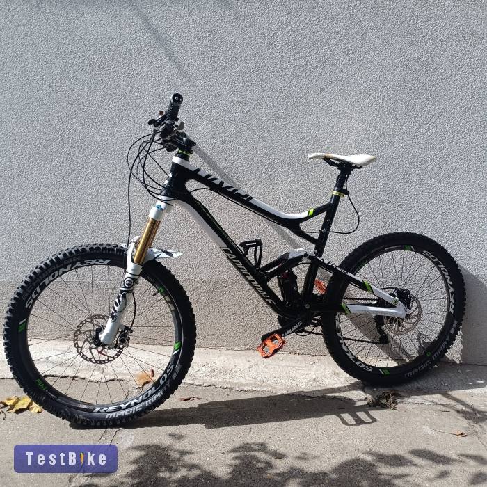 Cannondale Jekyll Carbon 1, Karbon kerekek, dyad felújítva