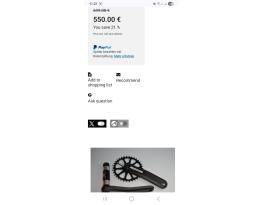 Cannondale sram xx1 xtr hollowgram si hajtókar garbaruk oval
