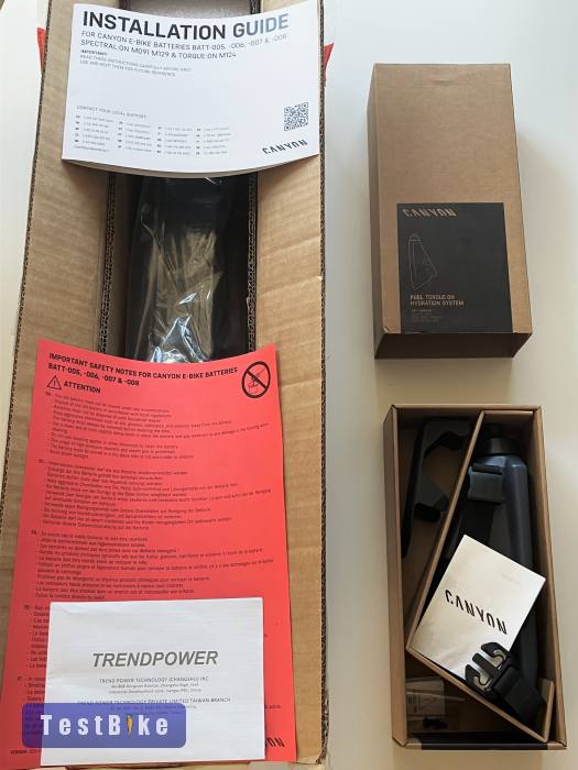 Canyon Torque:ON CF 8 Raw Carbon Edition /900Wh /180mm /Mullet