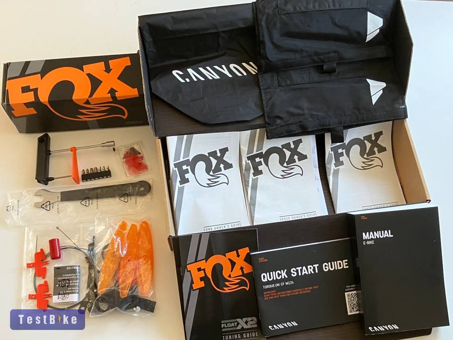 Canyon Torque:ON CF 8 Raw Carbon Edition /900Wh /180mm /Mullet