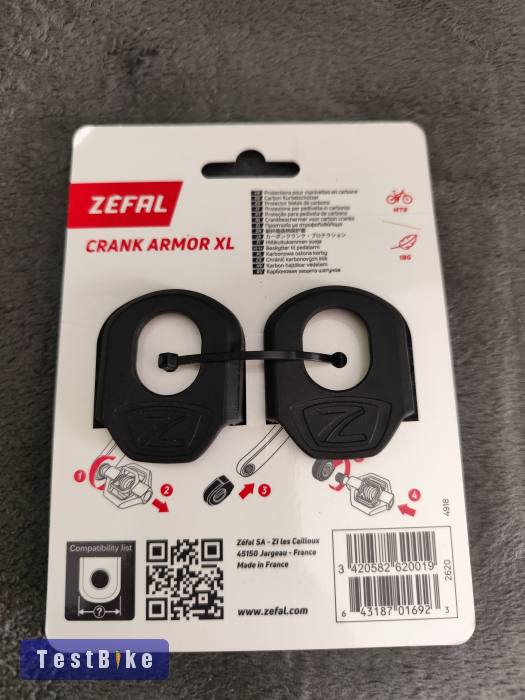 Carbon hajtókar protektor