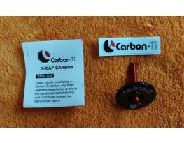 CARBON TI Ahead kormánycsapágy karbon zárókupak