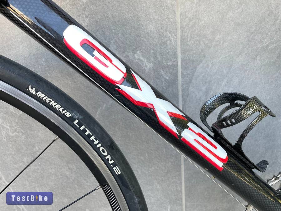 Carbon vázas, Campagnolo szettes kerékpár eladó
