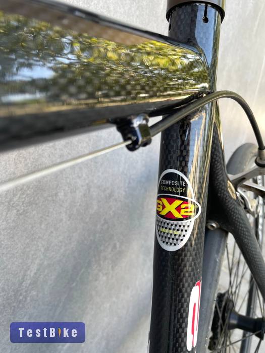 Carbon vázas, Campagnolo szettes kerékpár eladó