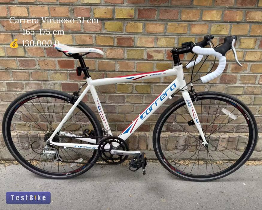 Carrera Virtuoso országúti kerékpár 51 cm (163-173 cm)