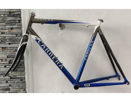 Carrerra 53 cm aluminium országúti váz szett