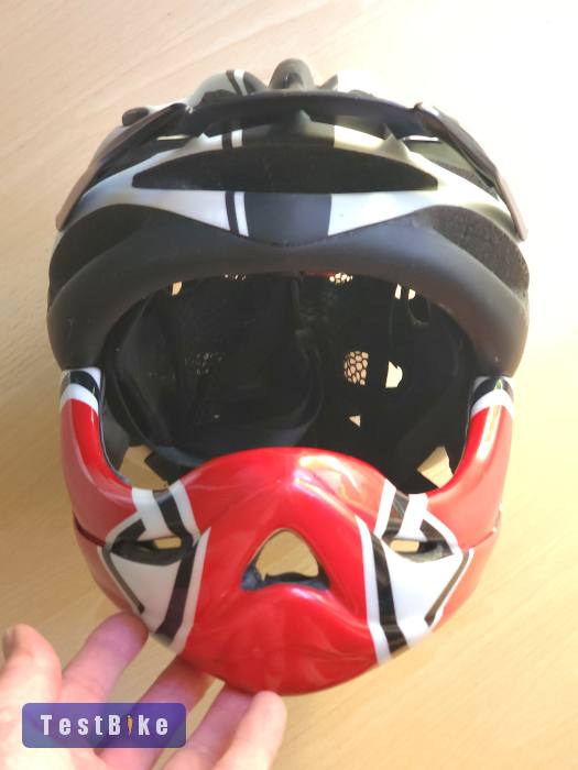 Casco full-face biciklis sisak Szombathelyen