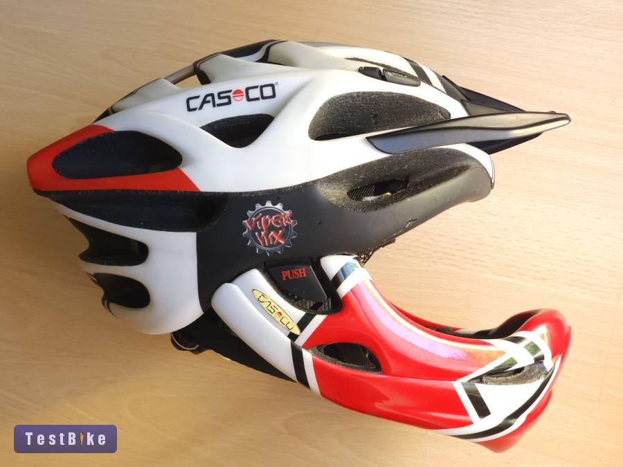 Casco full-face biciklis sisak Szombathelyen