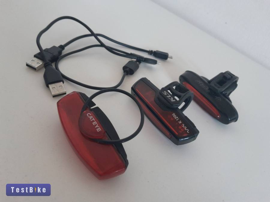 Cateye, KLS, Stake USB tölthető hátsó lámpák