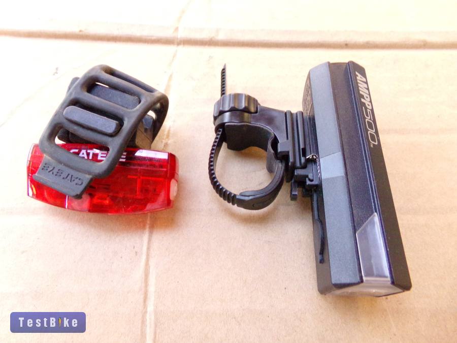 Cateye Kit Ampp500 / Viz150 USB-s Led lámpa szett. Újszerű