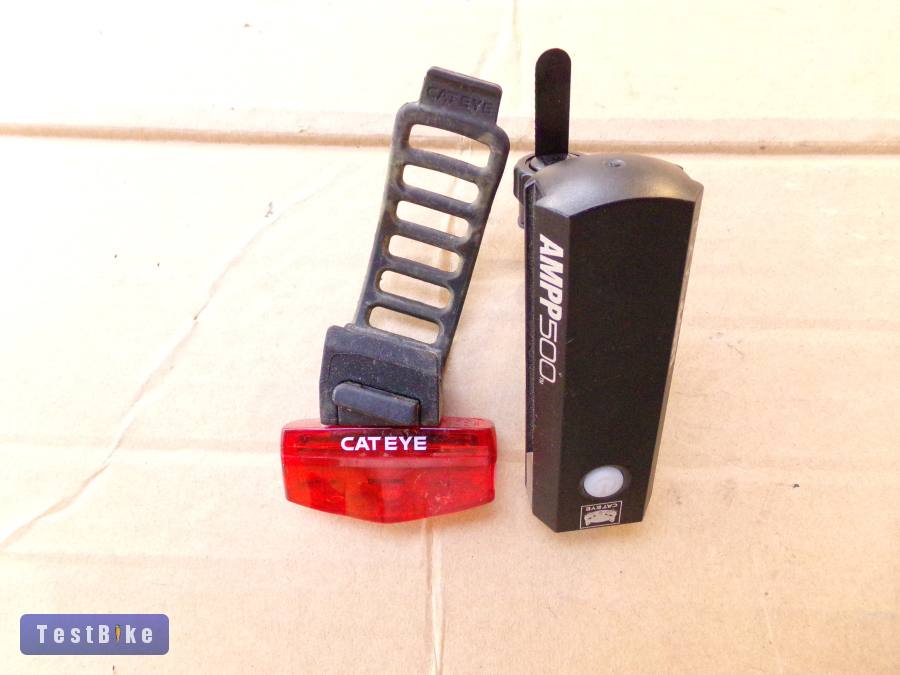 Cateye Kit Ampp500 / Viz150 USB-s Led lámpa szett. Újszerű