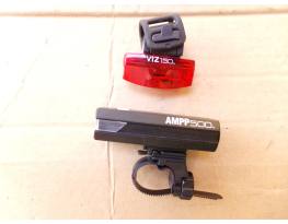 Cateye Kit Ampp500 / Viz150 USB-s Led lámpa szett. Újszerű