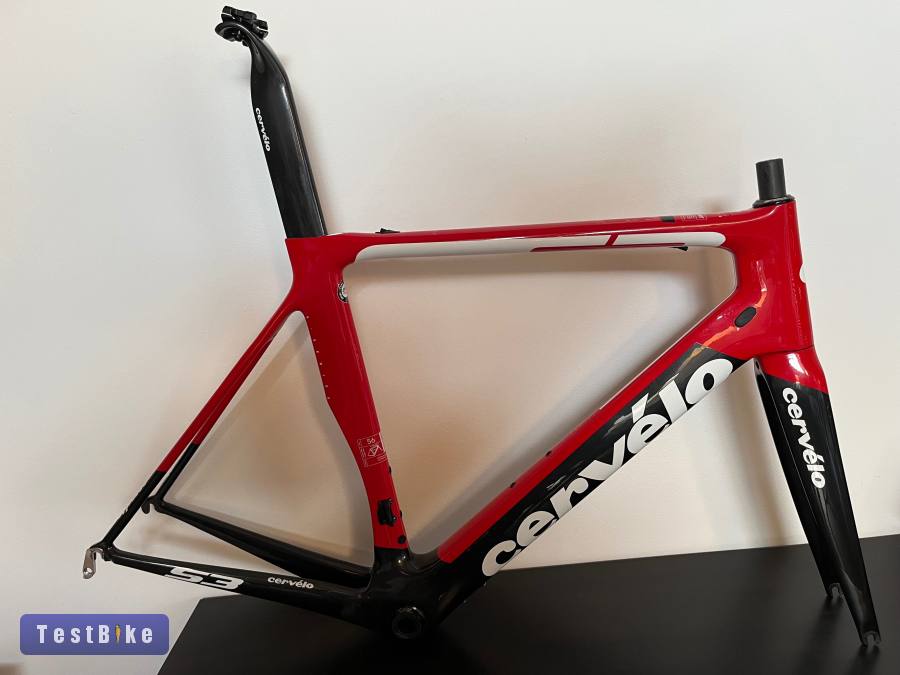 Cervélo S3 2018 karbon vázszett – 56 cm – felnifék – C-Bear 