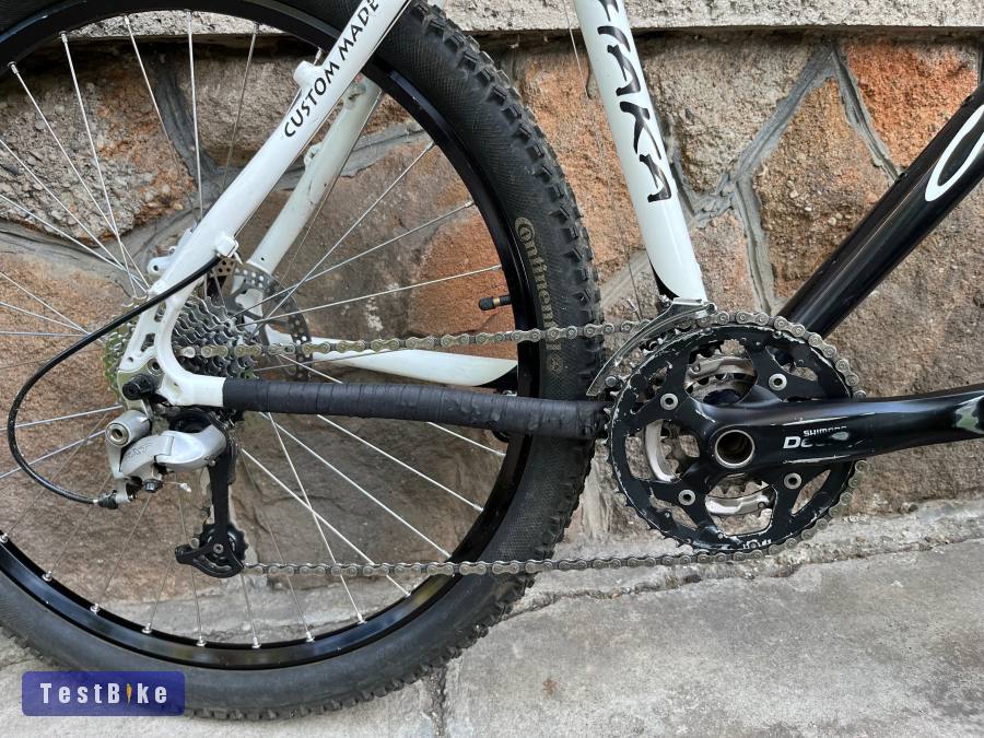 Chaka 26” MTB – tárcsás Mavic kerekek, Manitou teló