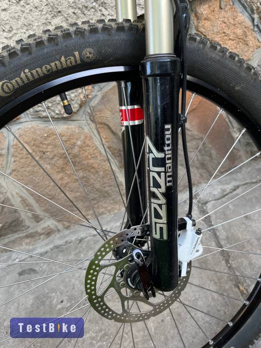Chaka 26” MTB – tárcsás Mavic kerekek, Manitou teló