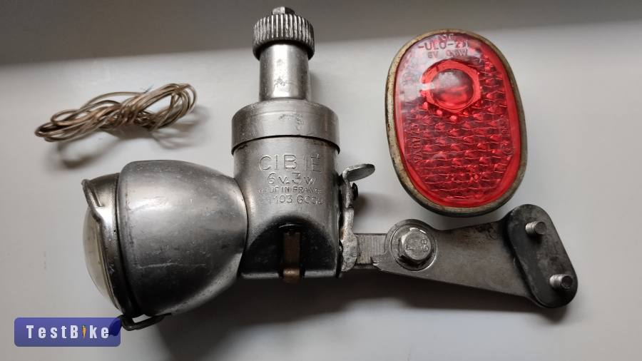 Cibié France vintage elso hátsó lámpa szett egyben eladó 