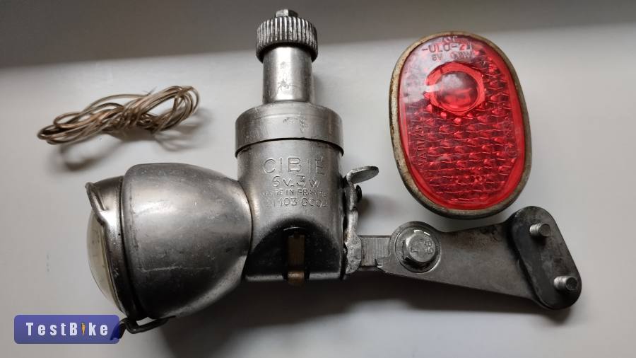 Cibié France vintage elso hátsó lámpa szett egyben eladó 