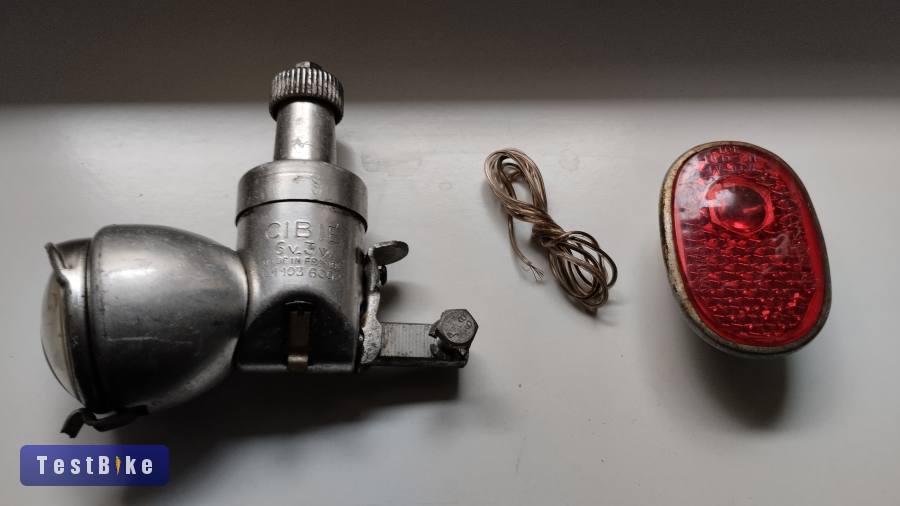 Cibié France vintage elso hátsó lámpa szett egyben eladó 