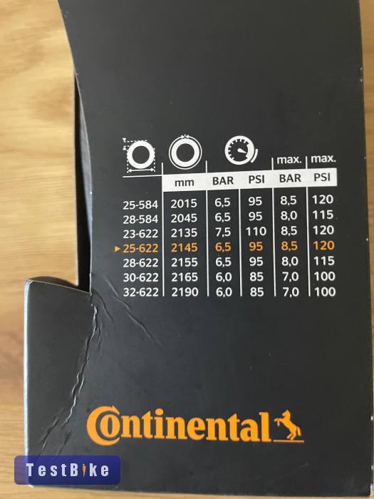 Continental Grand Prix 5000 25-622 ÚJ