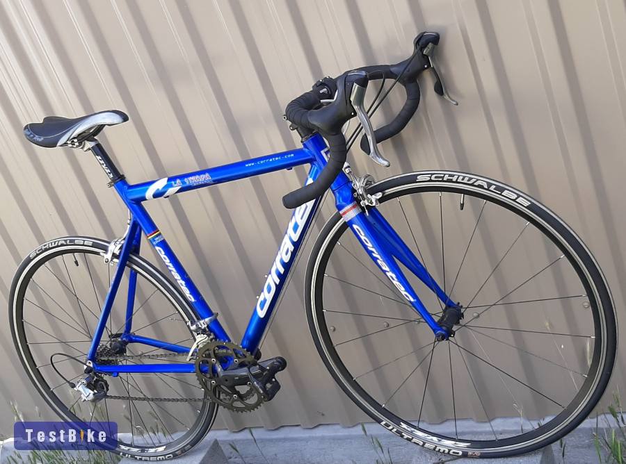 Corratec országúti versenykerékpár-2x10 shimano 105