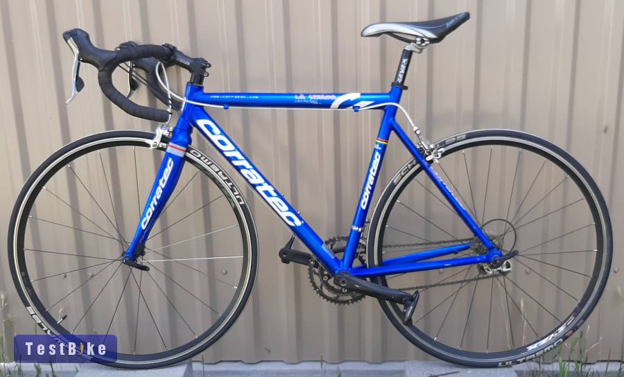 Corratec országúti versenykerékpár-2x10 shimano 105