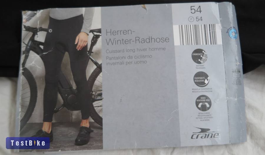 Új Crane kerékpéros téli hosszúnadrág - 54-es méret