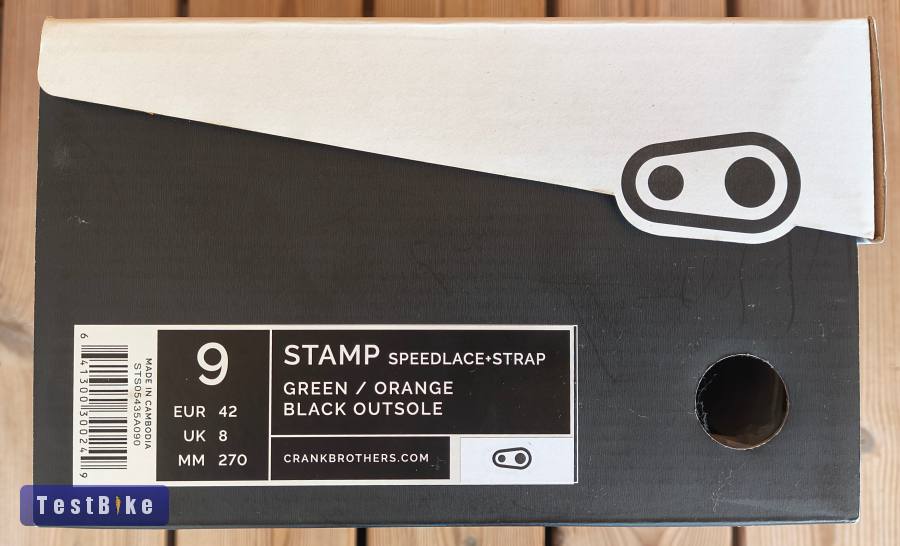 CRANKBROTHERS STAMP SPEED LACE - Flat  Enduro cipő