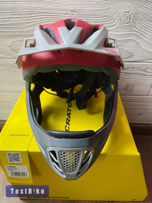 Cratoni C-Maniac gyerek full face sisak levehető állvédővel