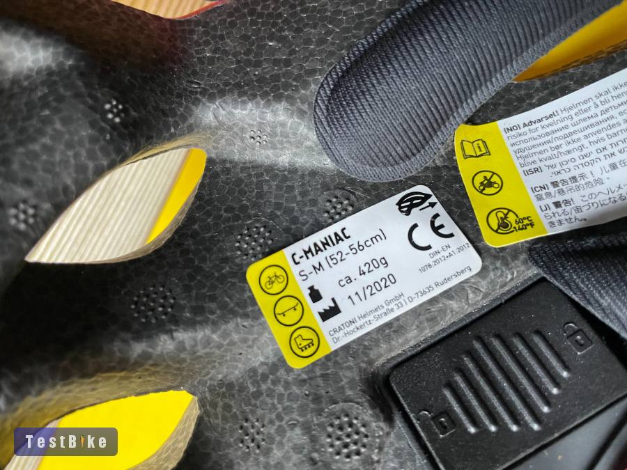 Cratoni C-Maniac gyerek full face sisak levehető állvédővel