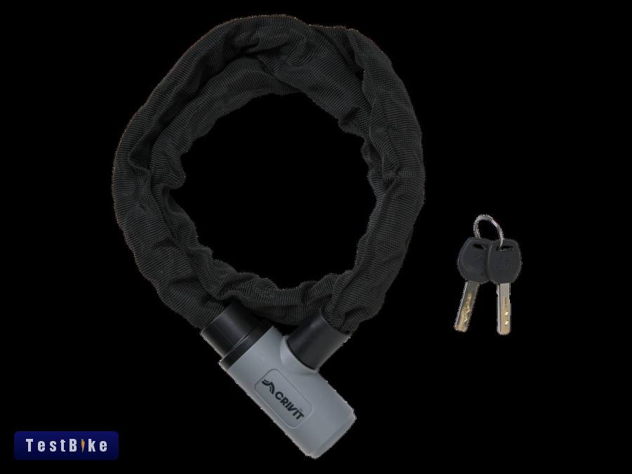 Crivit lánclakat 120 cm integrált zár vadi új 2 kulcsos