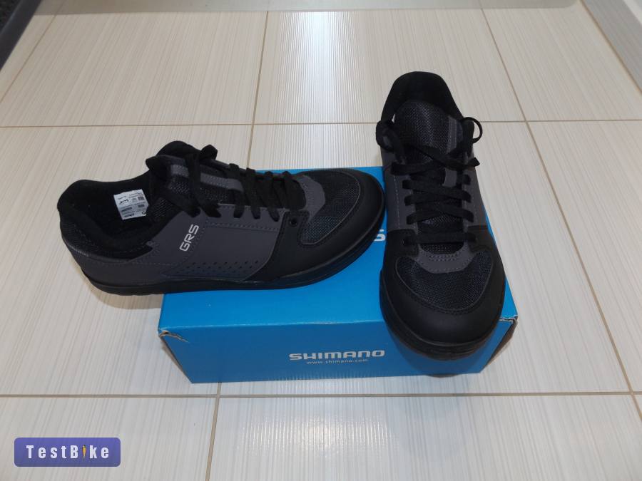 Csak felpróbált Shimano SH-GR5 flat cipő, papíron 45-ös