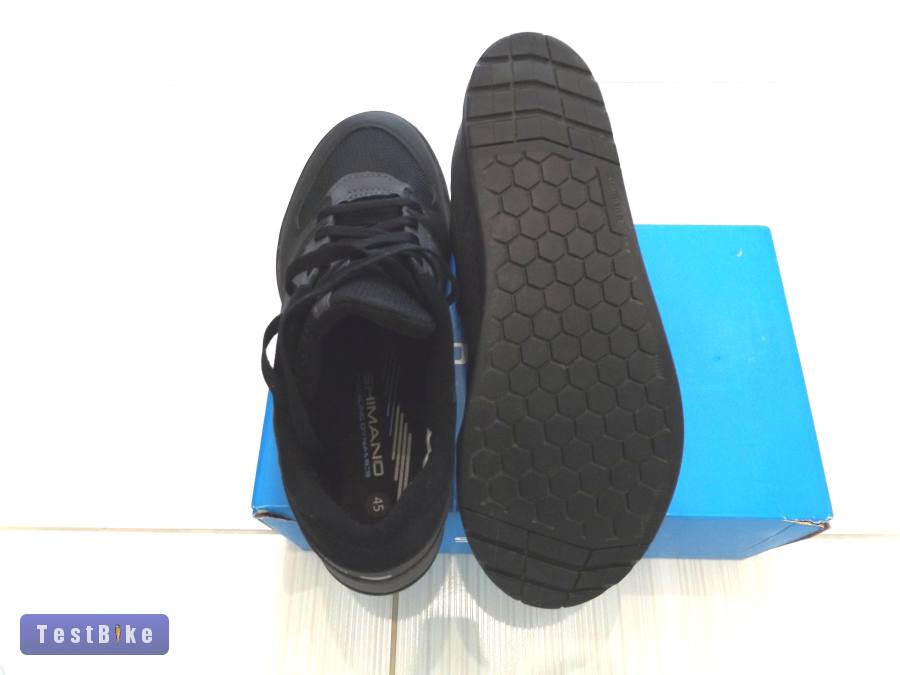 Csak felpróbált Shimano SH-GR5 flat cipő, papíron 45-ös