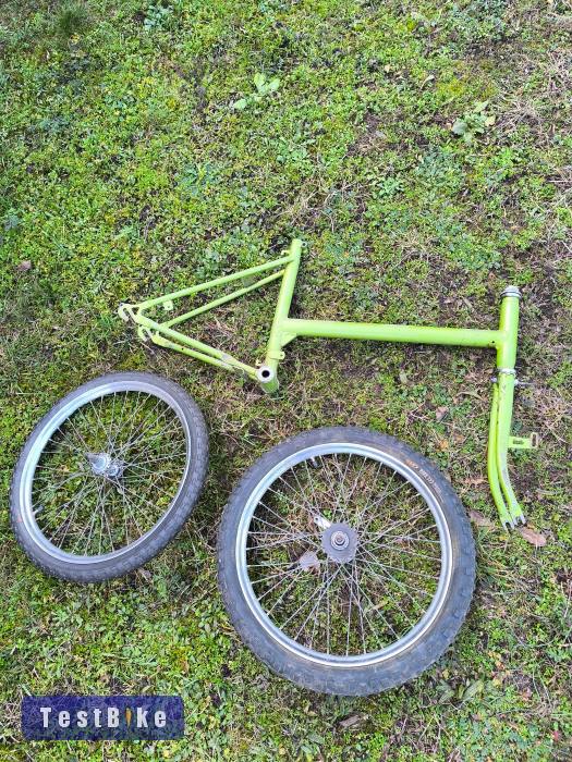 Csepel Csaba váz, villa, kerekek