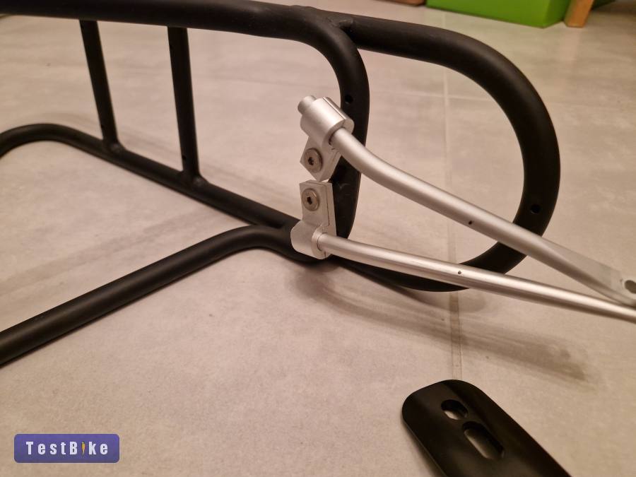 Csomagtartó (27kg) Elops LD városi kerékpárhoz, alumínium