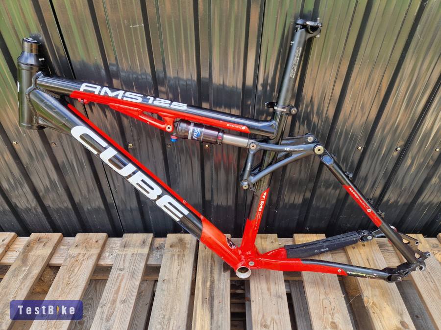 Cube AMS 125 Pro fully mtb váz Fox RP23 rugóstaggal